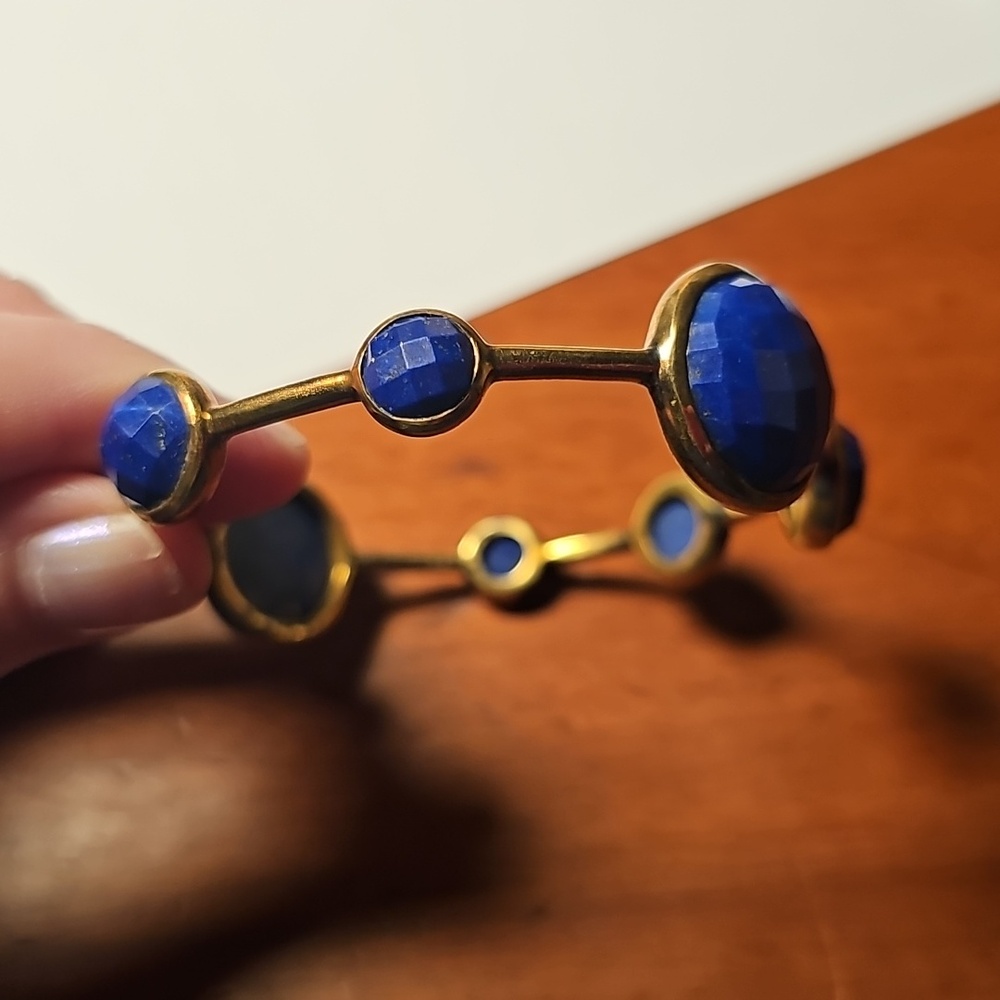 Lapis Bangle - Picture 3 of 4